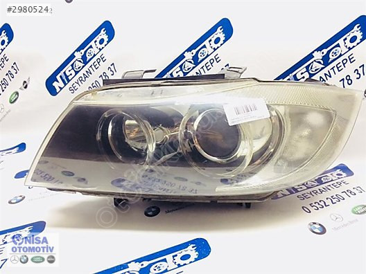 BMW 3 SERİSİ E90 KASA MAKYAJSIZ XENONLU SOL FAR 63117161667