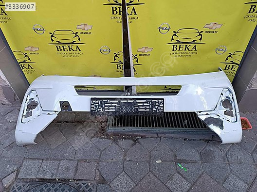 OPEL COMBO E ÖN TAMPON BEYAZ ÇIKMA ORJİNAL YEDEK PARÇA