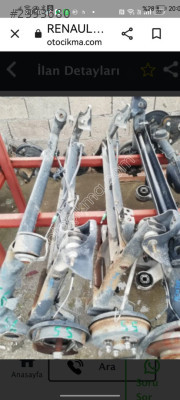 Renault kilio sembol talya arka dingil