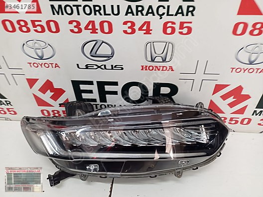 HONDA ACCORD ORJİNAL ÇIKMA HATASIZ SAĞ ÖN FAR 22-24