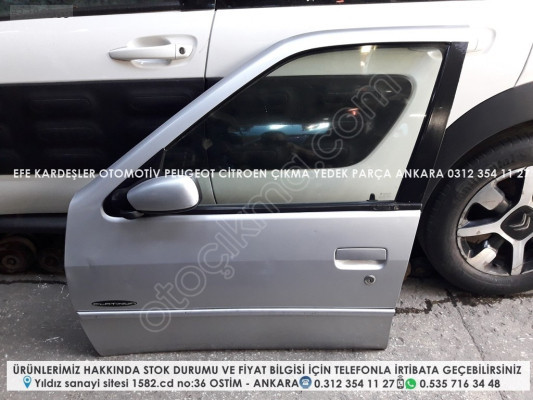 peugeot 306 çıkma sol ön dolu kapı