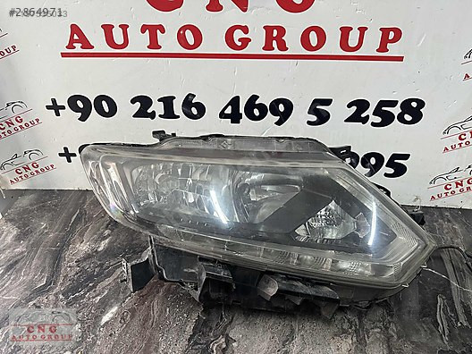 Nissan x-trail sağ far 2016