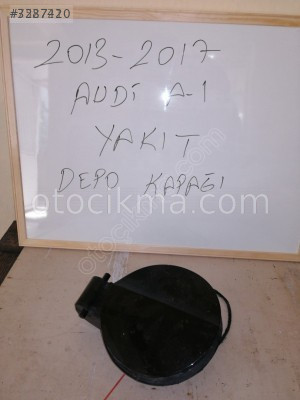 2013 2018 AUDİ A1 YAKIT DEPO KAPAĞI SÖKME HATASIZ SİYAH RENK
