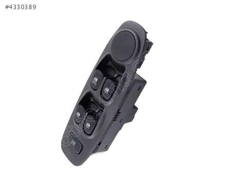 CAM AÇMA DÜĞMESİ SOL (AYNA AYAR DÜĞMESİZ-SİYAH) ACCENT 03-06