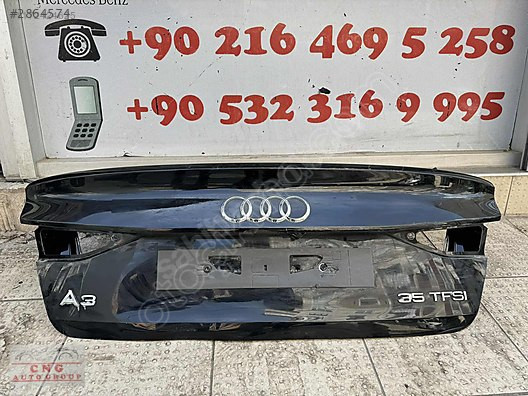 Audi a3 2021 bagaj kapağı