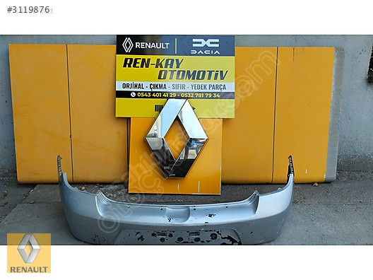 RENAULT SYMBOL THALLİA ARKA TAMPON ÇIKMA ORJ 2010-12 RENKAY OTO