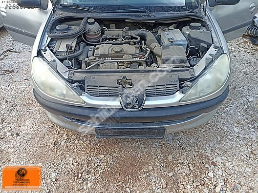 PEUGEOT 206 1.4 B ORJINAL ÇIKMA KOMPLE MOTOR 