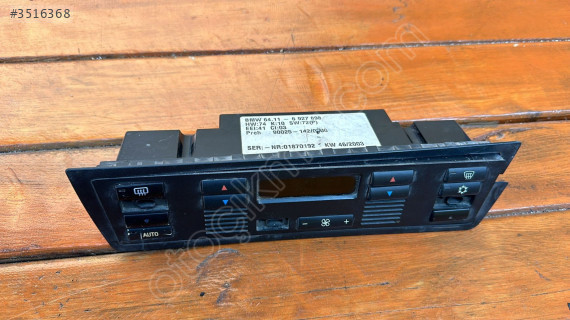 BMW E46 KASA KLİMA KONTROL PANELİ