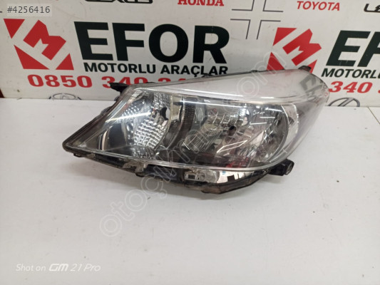 TOYOTA YARİS ORJİNAL ÇIKMA SOL ÖN FAR 12-14