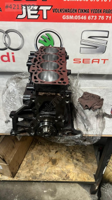 VW Scirocco 1.6 TDI CAYB Yarım Motor - Oto Çıkma Parçaları