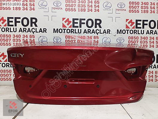 HONDA CİTY BAGAJ KAPAK ORJİNAL ÇIKMA YEDEK PARÇA 22-241