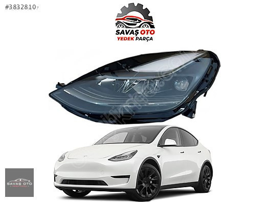 TESLA MODEL Y ÖN FAR SAĞ SOL 2020 2021 2022 2023 2024