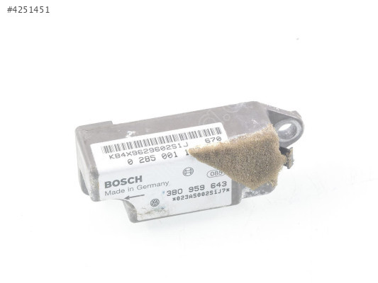 Passat B5 B5.5 Airbag Darbe Sensörü 3B0859643 0285001177 Garanti