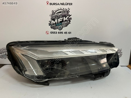 AUDİ A5 SAĞ FAR ORJİNAL (CAM+KASA) 8W6941040