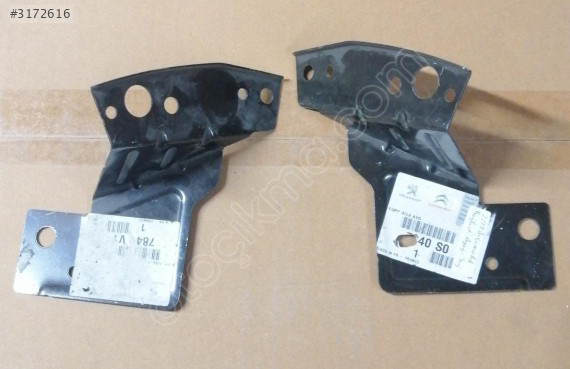 Peugeot 207 Ön Çamurluk Bağlantı Ayağı Sağ sol takım 7841V1