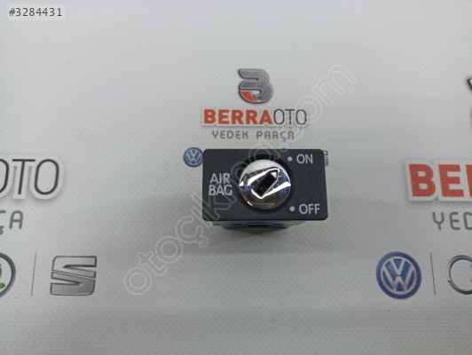 1K0919237A VOLKSWAGEN JETTA GOLF AIRBAG ON OFF DÜĞMESİ