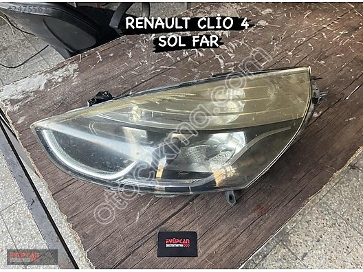 Orjinal Renault Clio 4 Sol Far Eyupcan Oto'da Bulunur