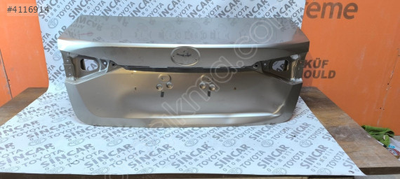 TOYOTA COROLLA 2019 2025 ARKA BAGAJ KAPAĞI ÇIKMA ORJİNAL