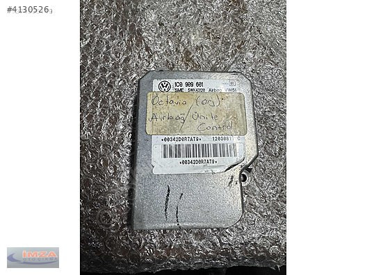 1C0909601 VW AUDİ SEAT SKODA AİRBAG BEYNİ ORİJİNAL ÇIKMA
