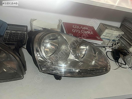 Golf 5 jetta sağ sol far