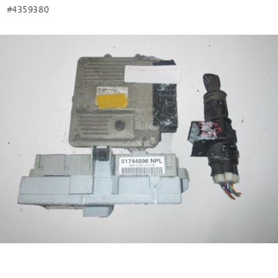 MJD 6JF.P3 55195817 Fiat Punto 1.3 JTD Motor Beyni Komple Seti