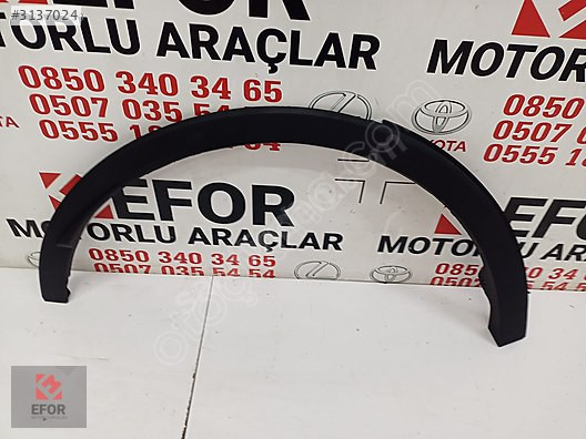 TOYOTA CHR SIFIR SAĞ ARKA ÇAMURLUK DODİK 16-19 OEMNO:75605-F4010