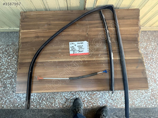 OPEL ASTRA G SAĞ ARKA KAPI CAM FİTİLİ VE OLUK LASTİĞİ 98-08 MODEL