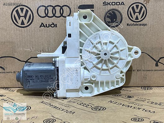 TOUAREG 2011-2018 ARKA SAĞ CAM KALDIRMA İNDİRM MOTORU 8K0959