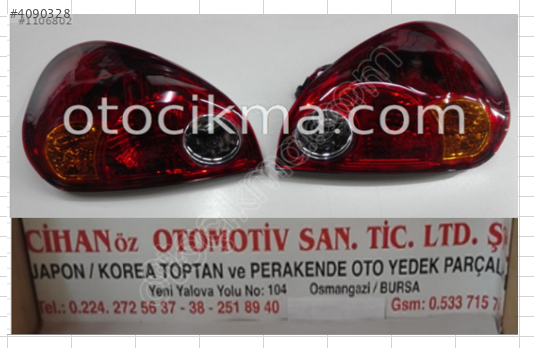 Mitsubishi L200 STOP 2007-2014 *Sağ-Sol* ADET FİYATI