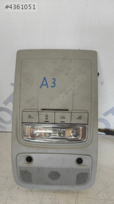 audi a3 2015 çıkma orjinal tavan lambası (son fiyat)