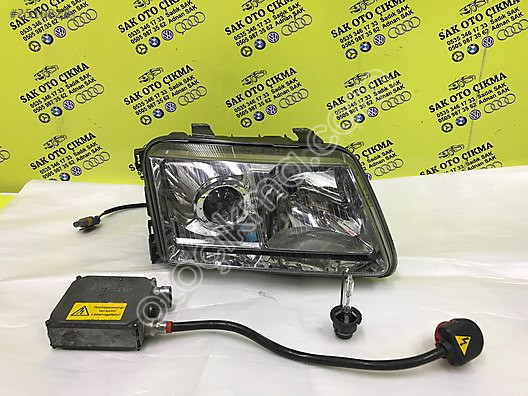 AUDİ S3 8L SAĞ XENON FAR HELLA ''DOLU ŞEKİLDE'