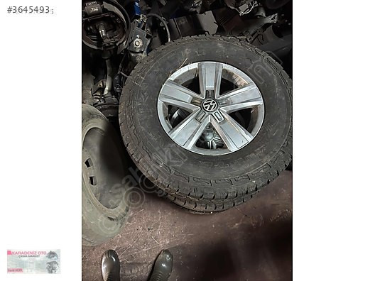 VOLKSWAGEN AMAROK ÇELİK JANT LASTİK ORİJİNAL...5.adet