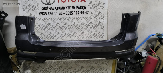 SİNCAR'DAN CHERY TİGGO 8 PRO ARKA TAMPON ÇIKMA ORJİNAL