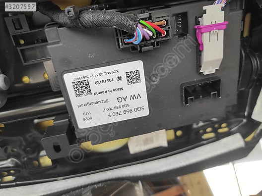 2022 SÜPERB ELEKTİRİKLİ KOLTUK BEYNİ 5Q0959760F