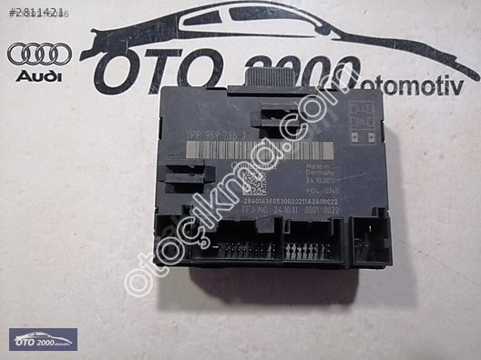 7PP959795J PORSCHE PANAMERA KAPI KONTROL MODÜLÜ