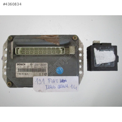 0261204007 00464544820 Fiat Bravo Motor Beyni Komple Seti
