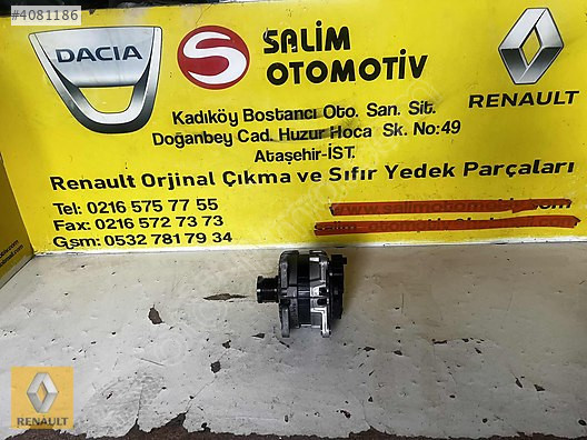 231002175R RENAULT CLIO 5 1.0 SÖKME HATASIZ ŞARJ DİNAMOSU VE DİĞ
