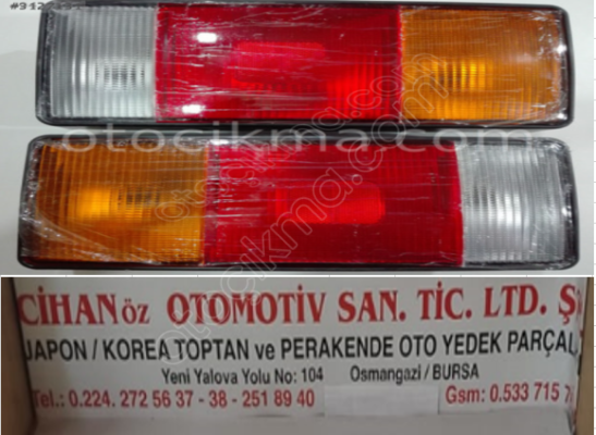 HYUNDAI STAREX AÇIK KASA KAMYONET LİBERO STOP adet fiyatı