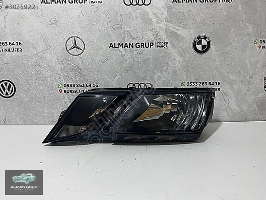 SKODA OCTAVİA HALOJEN SOL FAR ORJİNAL