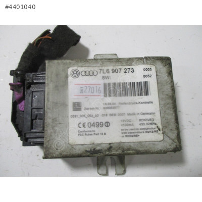 Volkswagen Touareg Elektronik lastik basinç Modülü 7L6907273