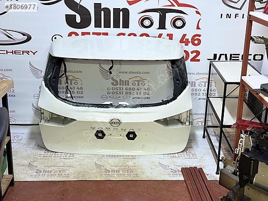 NISSAN QASHQAI BAGAJ KAPAGI ÇIKMA ORJINAL YEDEK PARÇA