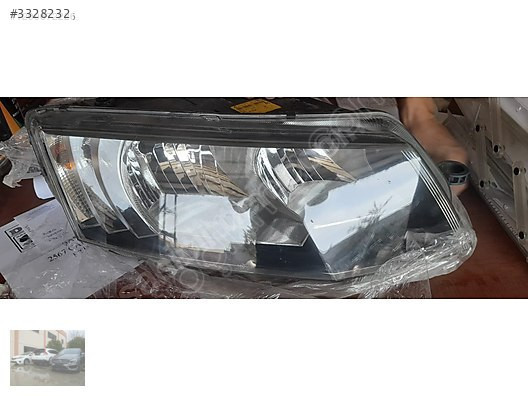 2013 SKODA OCTAVİA ORJİNAL SAĞ FAR ÜNALLAR OTO ÇIKMA YEDEK PARÇA