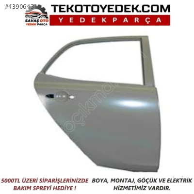 PICANTO ARKA KAPI SAĞ SOL 2011 VE ÜZERİ / KAMPANYA