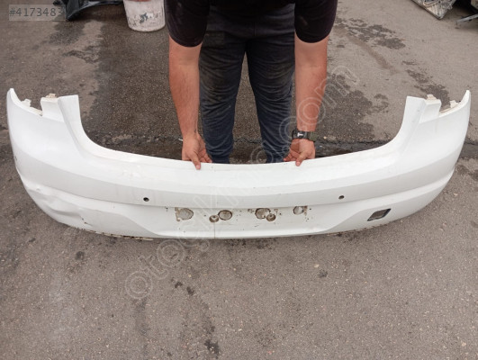 OPEL ASTRA K BEYAZ ARKA TAMPON ORJINAL