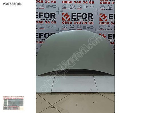 TOYOTA YARİS MOTOR KAPUTU ÇIKMA ORJİNAL YEDEK PARÇA 12-18