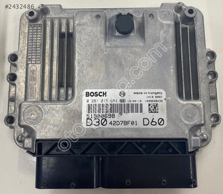Fiat Ducato 3.0HDI 51900698 0281015684 EDC16C39 ECU MOTOR