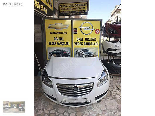 Opel insignia makyajsız kasa ön set far tampon çamurluk kaput