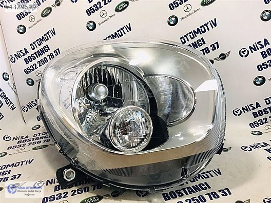 MINI COUNTRYMAN R60 MAKYAJSIZ XENONSUZ HALOJEN SAĞ FAR SIFIR