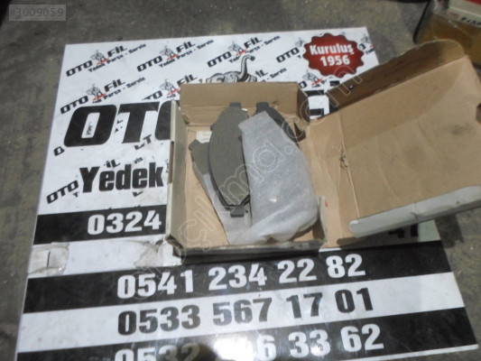 ISUZU DMAX 2003 2007 (981-6350) (CD8311M/N) ÖN BALATA SIFIR DAIWA
