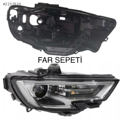 AUDİ A3 SAĞ FAR KASASI SIFIR 2017-2019 UYUMLU